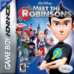 Meet the Robinsons box art for GameBoy Advance